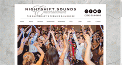 Desktop Screenshot of nightshiftsounds.net